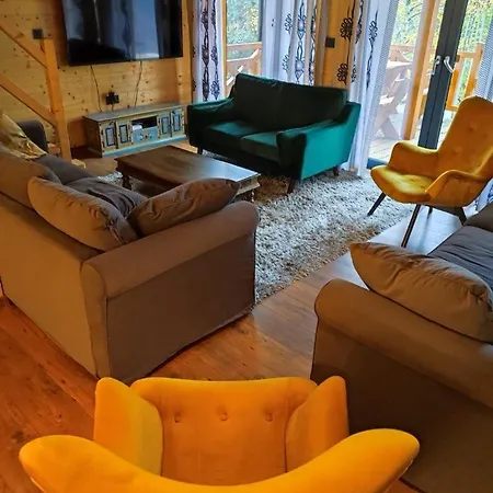 Dom Drewniany Z Sauna I Jacuzzi W Szklarskiej Porebie שצ'קלארסקה פוראובה