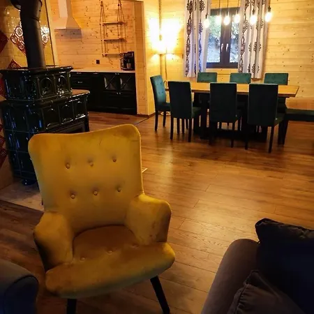 Dom Drewniany Z Sauna I Jacuzzi W Szklarskiej Porebie Ferienhaus Schreiberhau