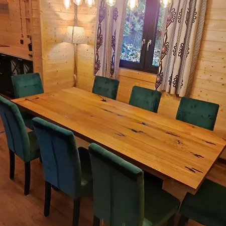 Dom Drewniany Z Sauna I Jacuzzi W Szklarskiej Porebie Ferienhaus Schreiberhau