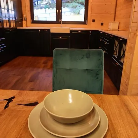 Dom Drewniany Z Sauna I Jacuzzi W Szklarskiej Porebie Ferienhaus Schreiberhau