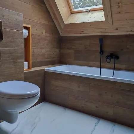 Ferienhaus Dom Drewniany Z Sauna I Jacuzzi W Szklarskiej Porebie