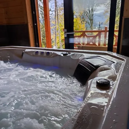 Ferienhaus Dom Drewniany Z Sauna I Jacuzzi W Szklarskiej Porebie Schreiberhau