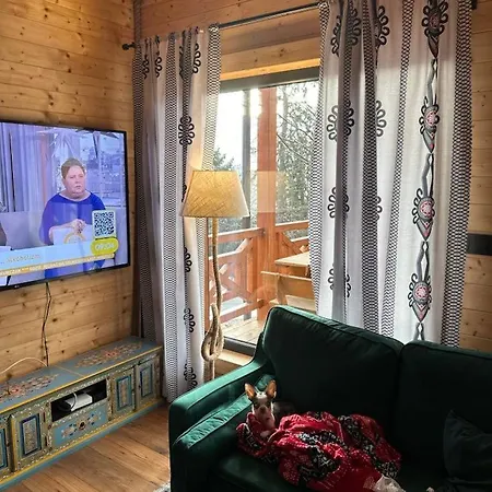 Dom wakacyjny Dom Drewniany Z Sauna I Jacuzzi W Szklarskiej Porebie *