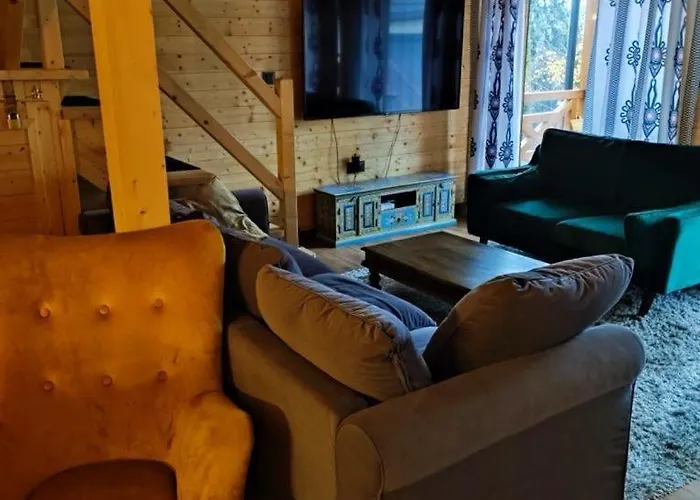 Dom Drewniany Z Sauna I Jacuzzi W Szklarskiej Porebie * Szklarska Poręba