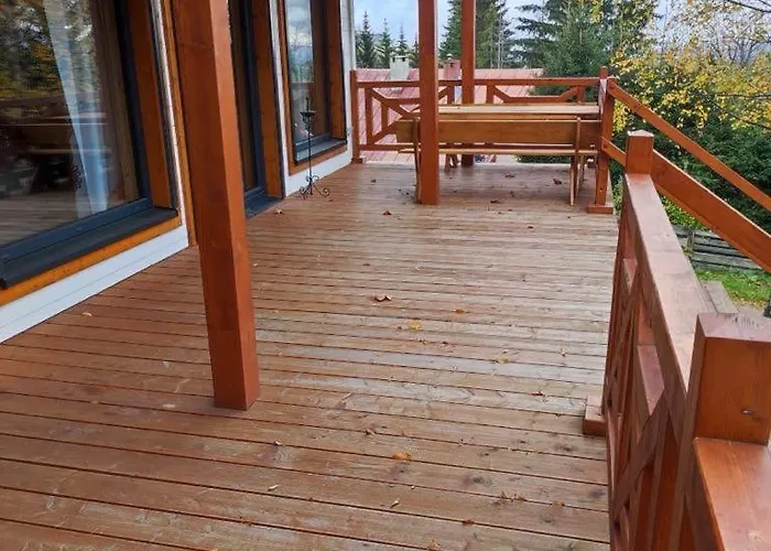 Dom Drewniany Z Sauna I Jacuzzi W Szklarskiej Porebie