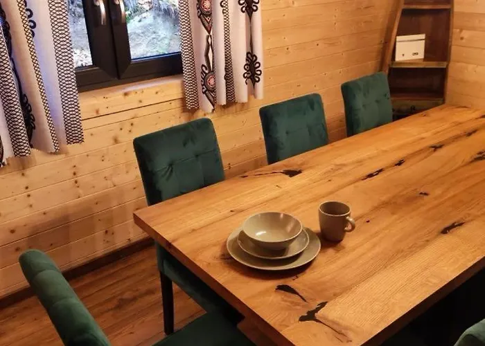 Dom Drewniany Z Sauna I Jacuzzi W Szklarskiej Porebie Σπίτι διακοπών