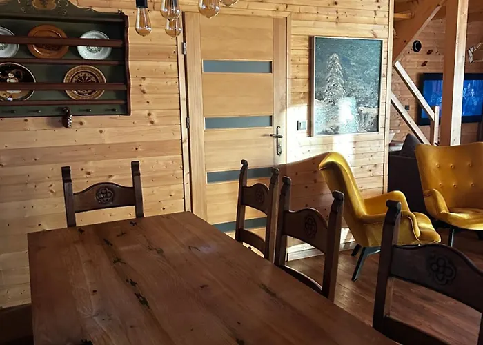 Dom Drewniany Z Sauna I Jacuzzi W Szklarskiej Porebie Σπίτι διακοπών *